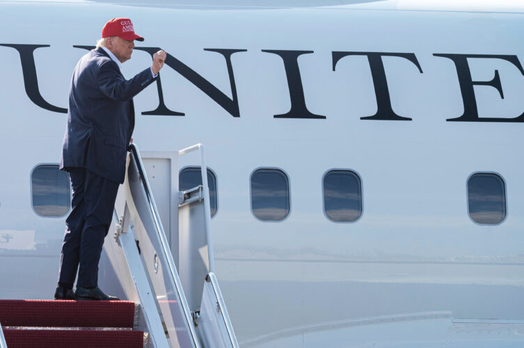 Trump says migrants would need to know 'how to run away from an alligator' to flee Florida facility
